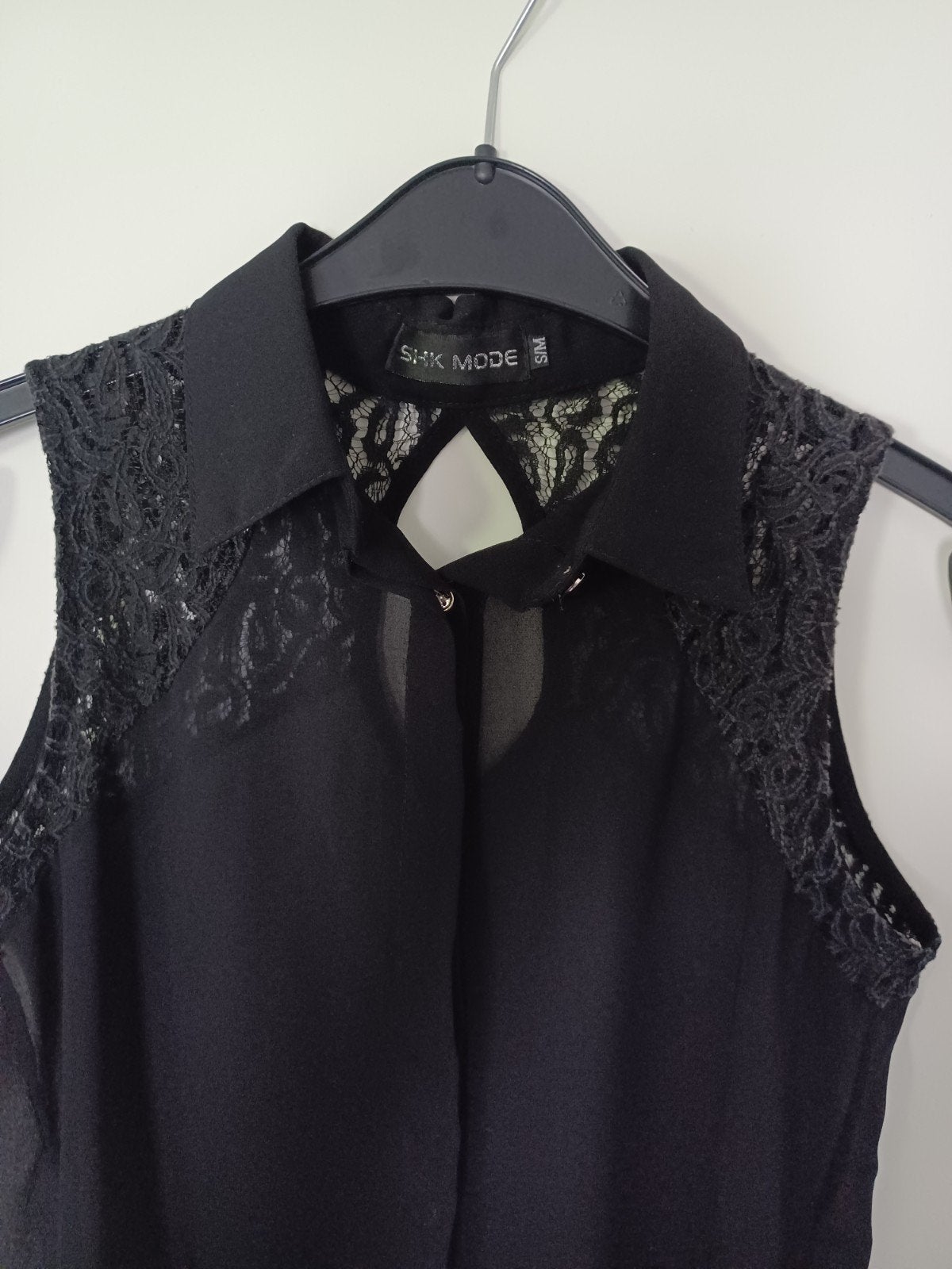 blouse / top SHK, Maat 38/40 (M), Zwart, SHK, Ophalen of Verzenden