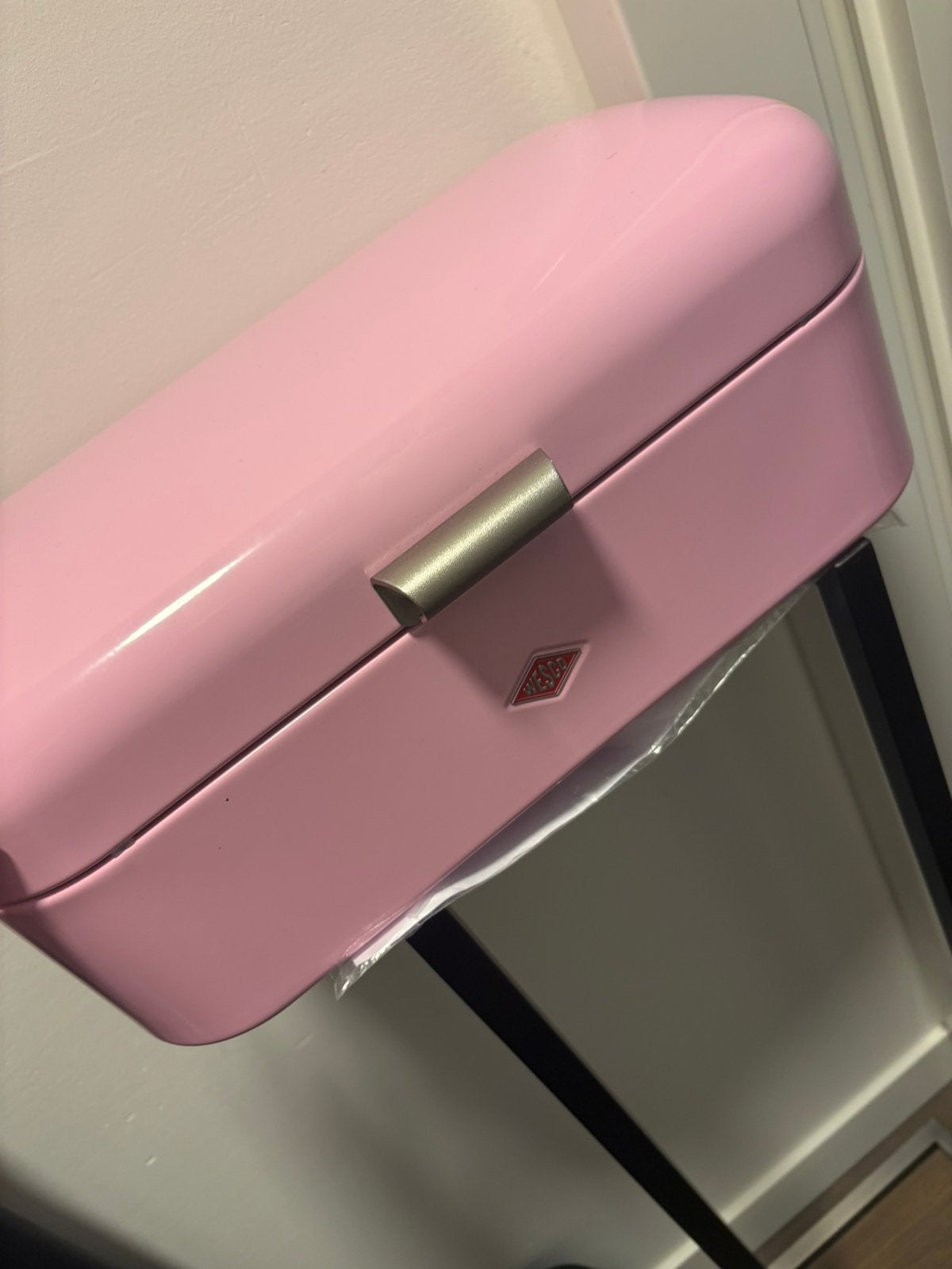 Wesco opbergkist/broodtrommel roze, Ophalen of Verzenden, Zo goed als nieuw