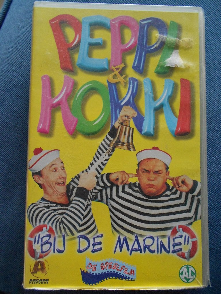 vhs video Peppi & Kokki bij de marine, Ophalen, Gebruikt, Alle leeftijden, Nederlands