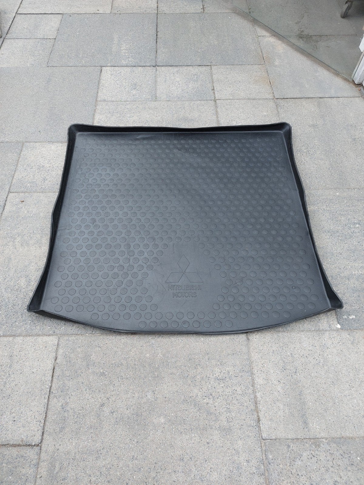 Zwarte rubberen kofferbakmat Mitsubishi Outlander, Ophalen of Verzenden