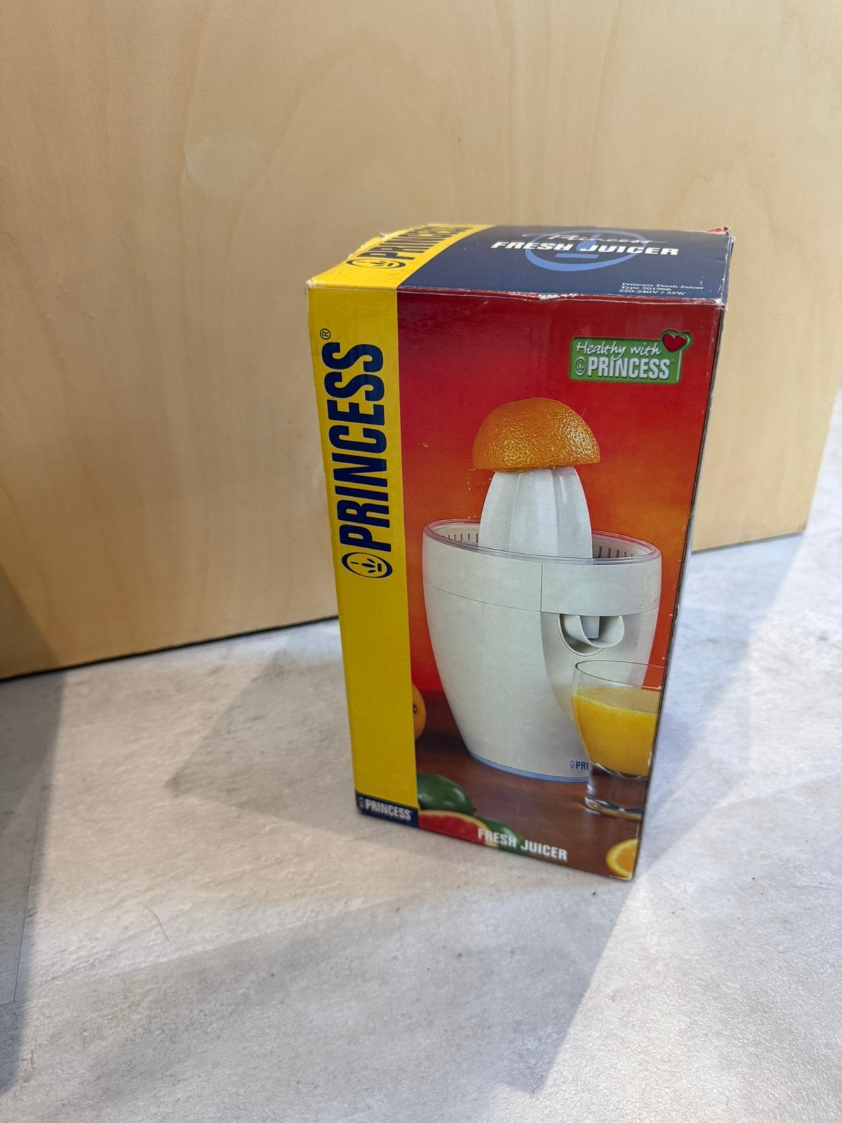 Sinaasappel pers, Minder dan 1 liter, Ophalen, Zo goed als nieuw, 1 snelheid