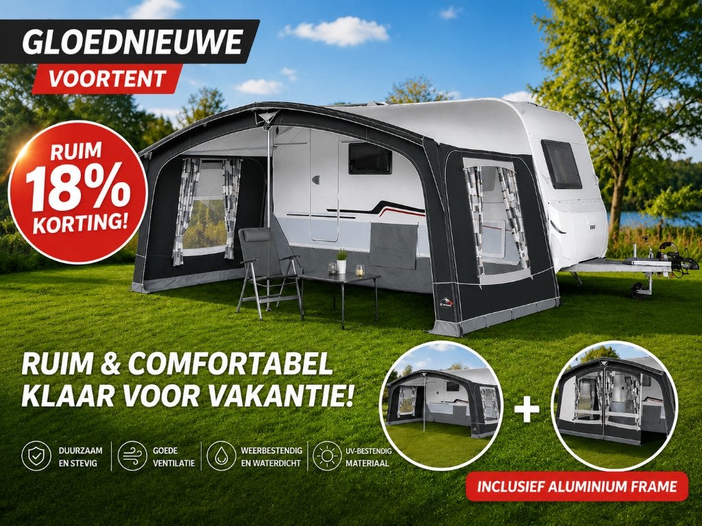 Doréma Octavia Voortent - Maat 13 - Incl Aluminium Frame, Ophalen of Verzenden, Nieuw
