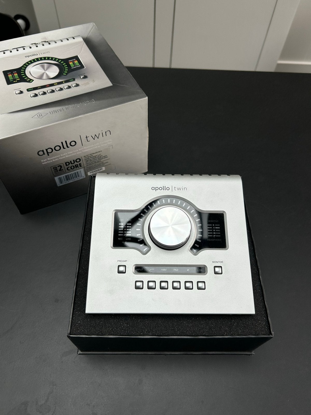 Universal Audio Apollo Twin Duo Core Audio Interface, Ophalen of Verzenden, Zo goed als nieuw