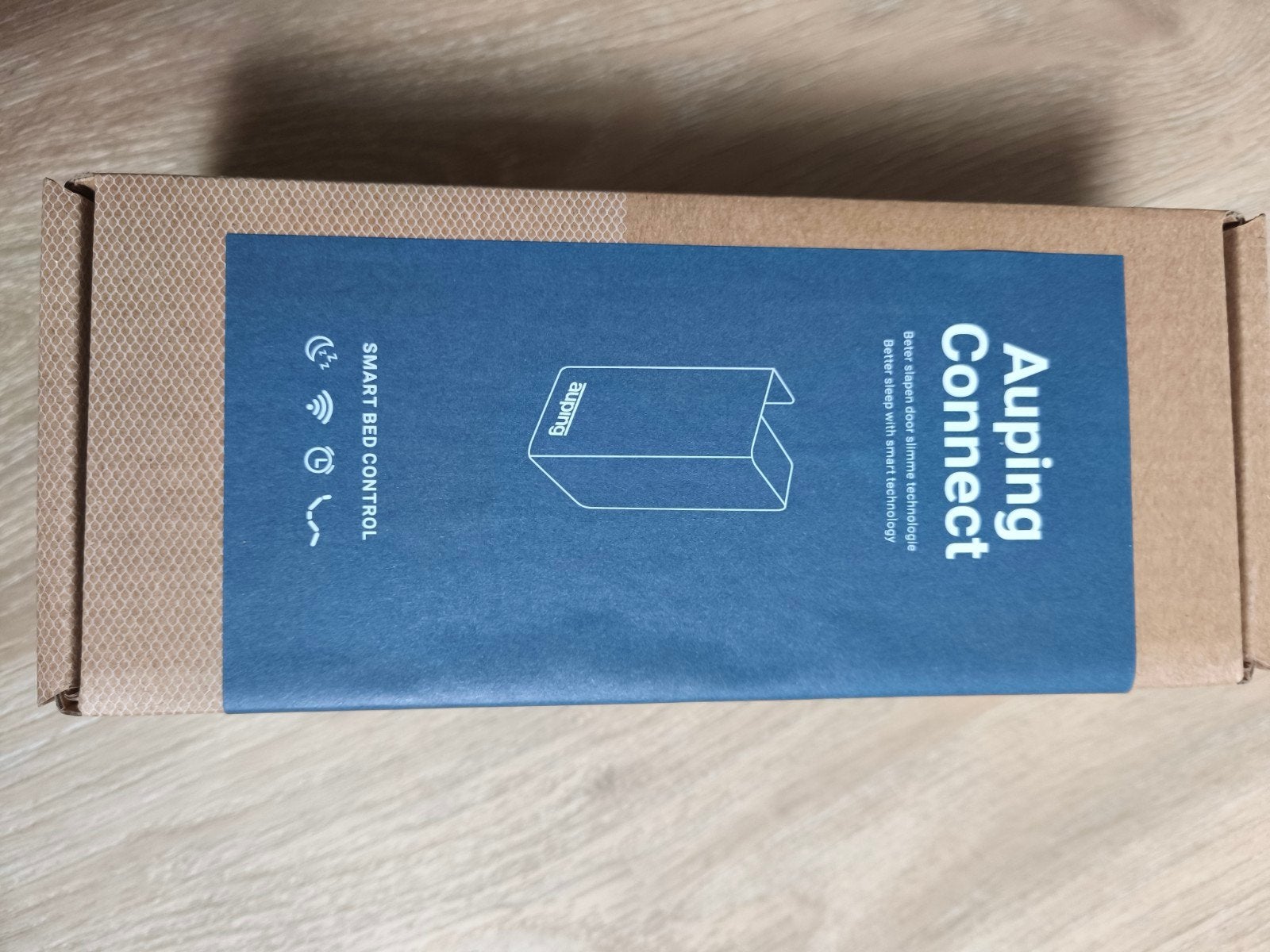 Auping Connect Smart Bed Control - Nieuw in doos, Verstelbaar, Eenpersoons, Wit, Nieuw