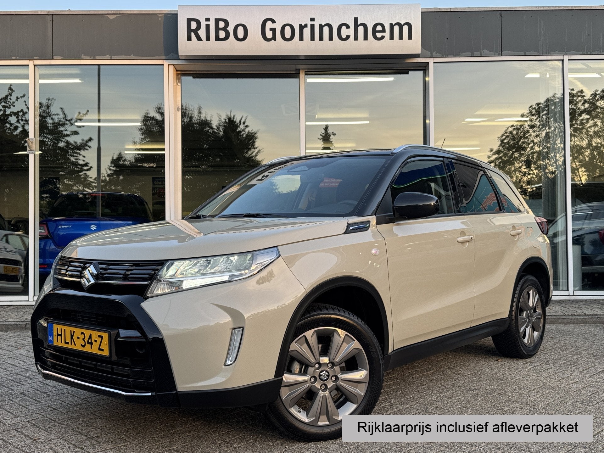 Suzuki Vitara 1.4 Boosterjet Select Smart Hybrid * Achteruit, Voorwielaandrijving, Stof, Gebruikt, 4 cilinders