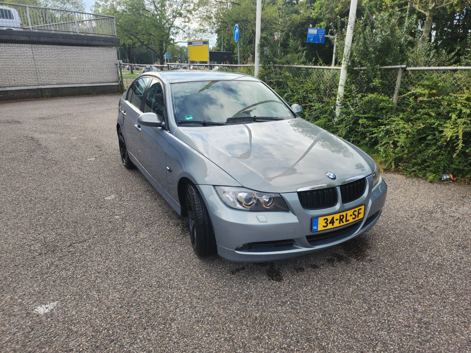 BMW Automaat 320i  2005 Grijs, 1995 cc, 4 cilinders, Origineel Nederlands, Particulier