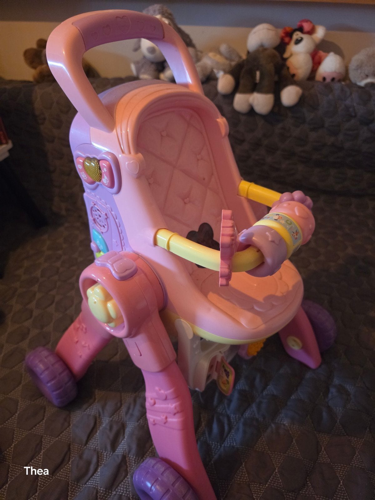 V-tech little love 3 in 1 zgan Poppenwagen, Ophalen, Zo goed als nieuw, Overige typen, Met geluid