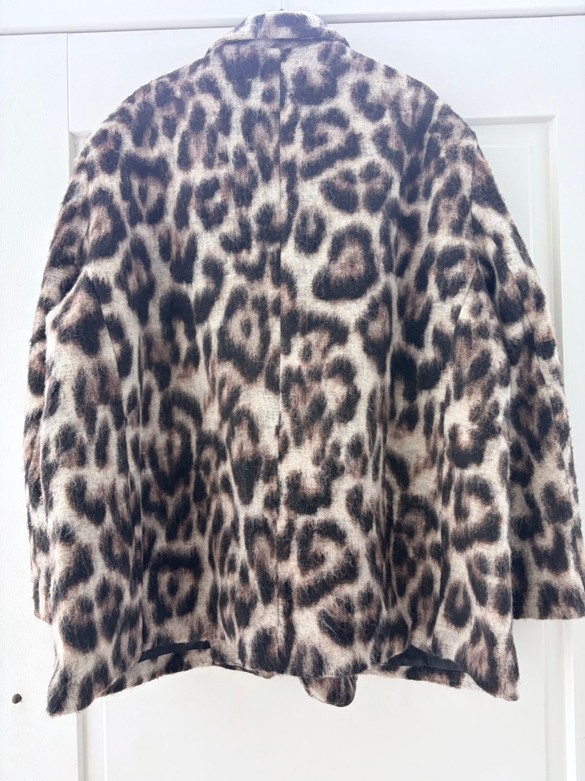 LUMINA oversized wollige blazer panter mt TU, Prato, Italie, Verzenden, Zo goed als nieuw, Jasje