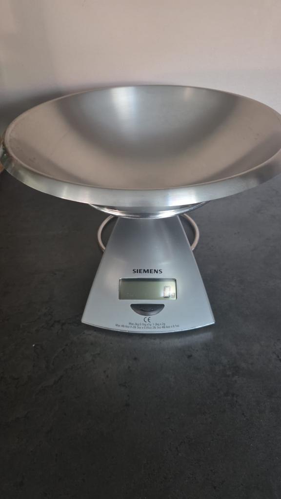 Siemens weegschaal, Minder dan 10 kg, Keukenweegschaal, 1 tot 500 gram, Ophalen of Verzenden