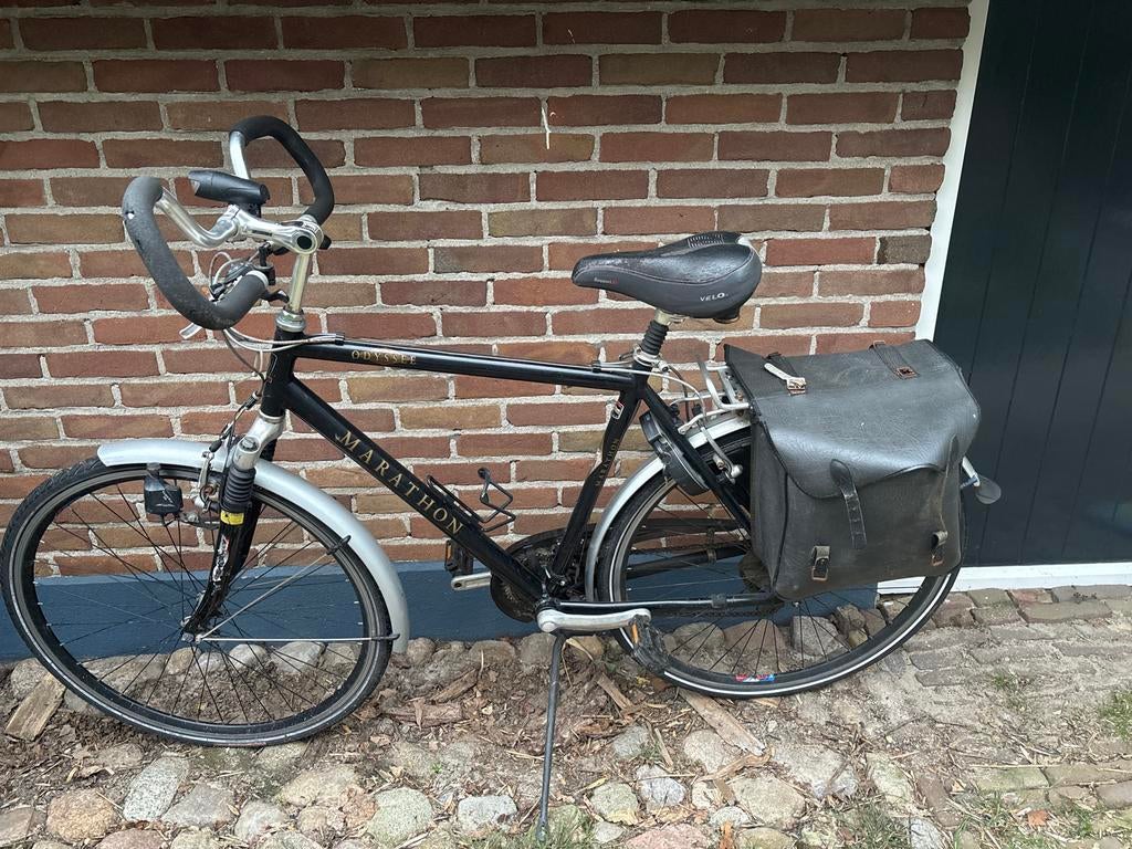 Marathon Odyssee fiets met versnellingen - opknapper, Gebruikt, Velgrem, Versnellingen, Ophalen