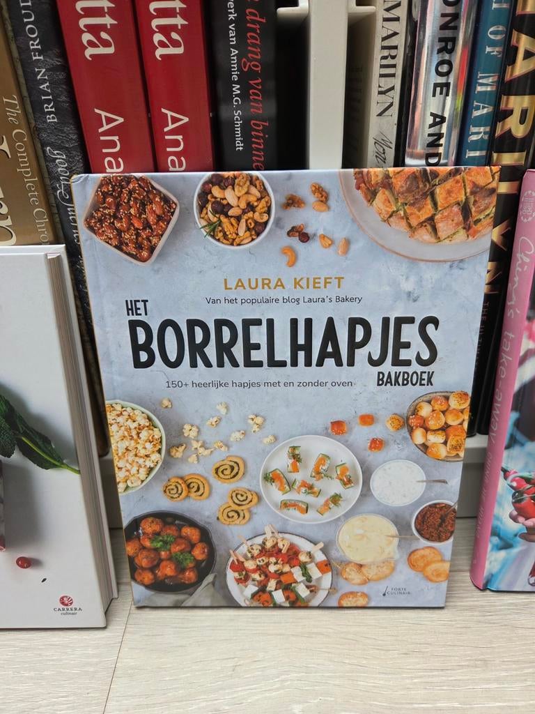 Laura Kieft - Het borrelhapjes bakboek, Ophalen of Verzenden, Zo goed als nieuw, Italië