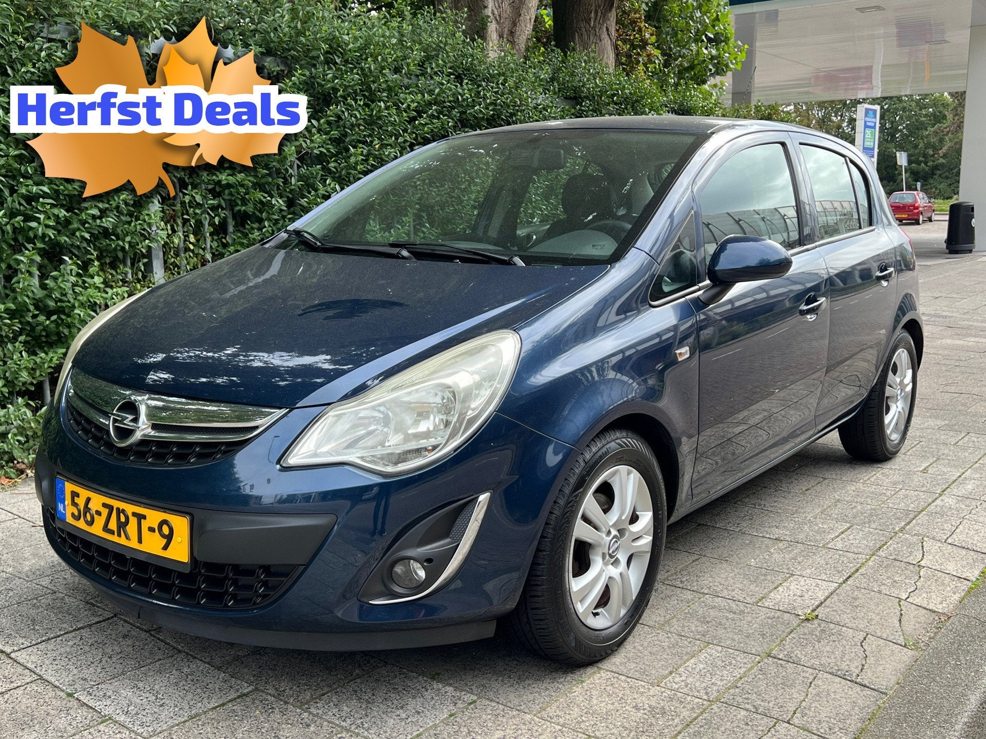 Opel Corsa 1.2-16V Rhythm|110000KM|Airco|5 Deurs|, Auto's, Voorwielaandrijving, Gebruikt, Zwart, 4 cilinders