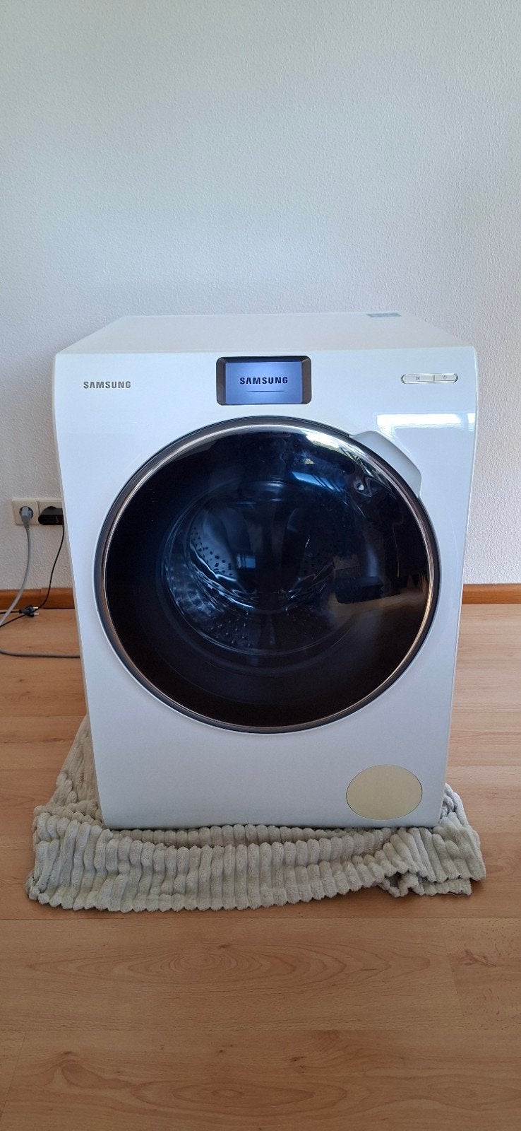 Samsung Eco Bubble 10kg wasmachine met display en Autodose, Witgoed en Apparatuur, Wasmachines, 8 tot 10 kg, Ophalen, 1600 toeren of meer
