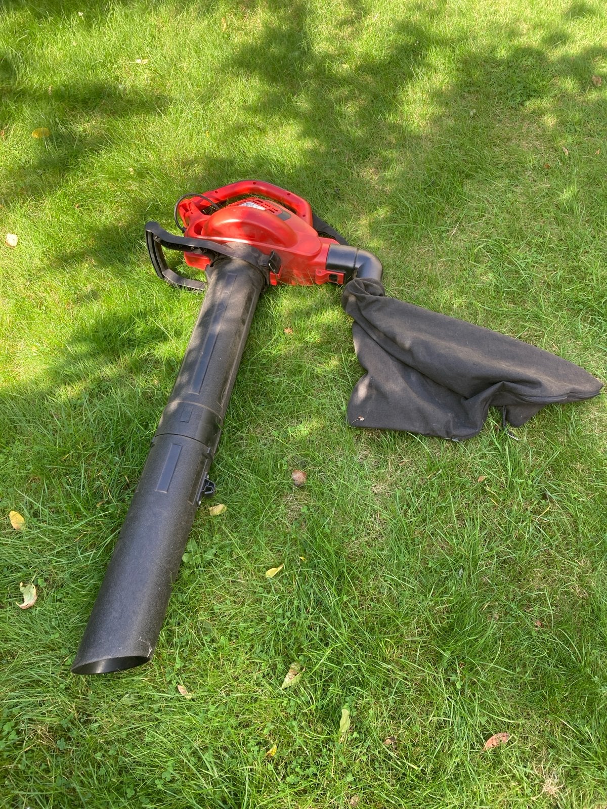 Brixton bladzuoger 3000W met versnipperfunctie, Tuin en Terras, Gebruikt, Handgedragen, Ophalen of Verzenden, Met opvangzak