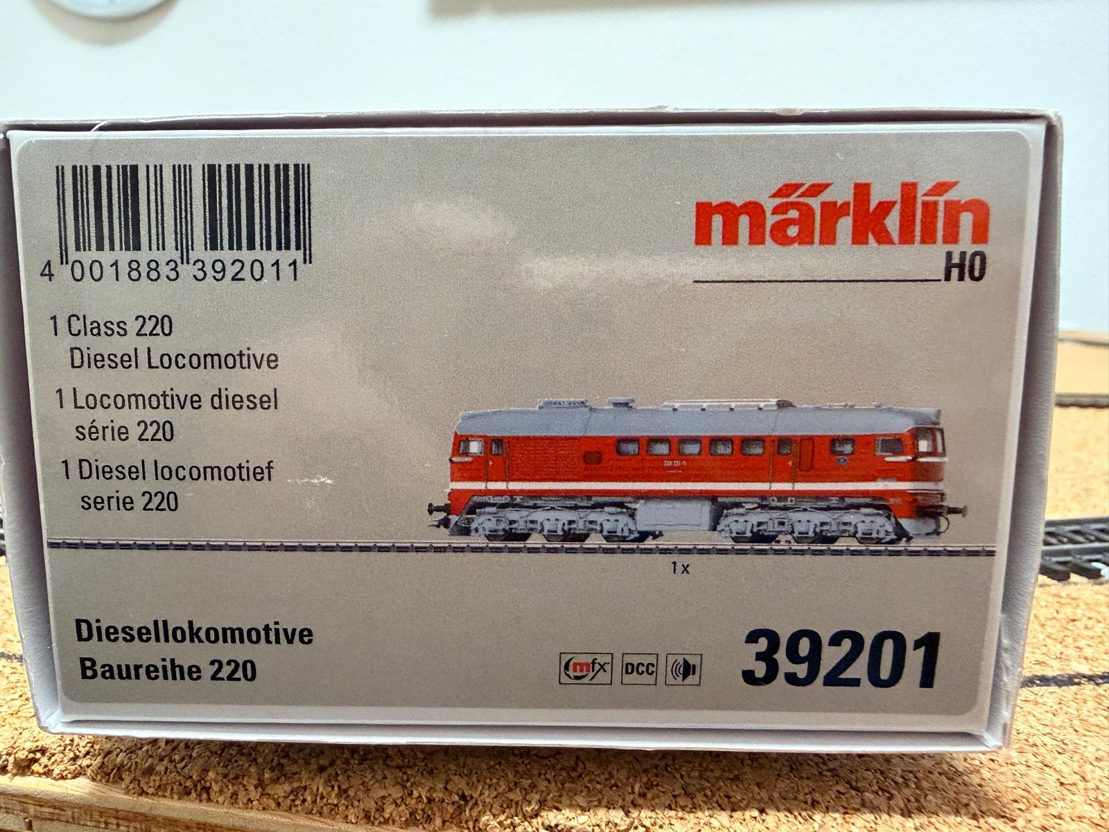 Märklin 39201 Diesellocomotief BR 220 - Nieuw, Wisselstroom, Locomotief, Nieuw, Ophalen of Verzenden