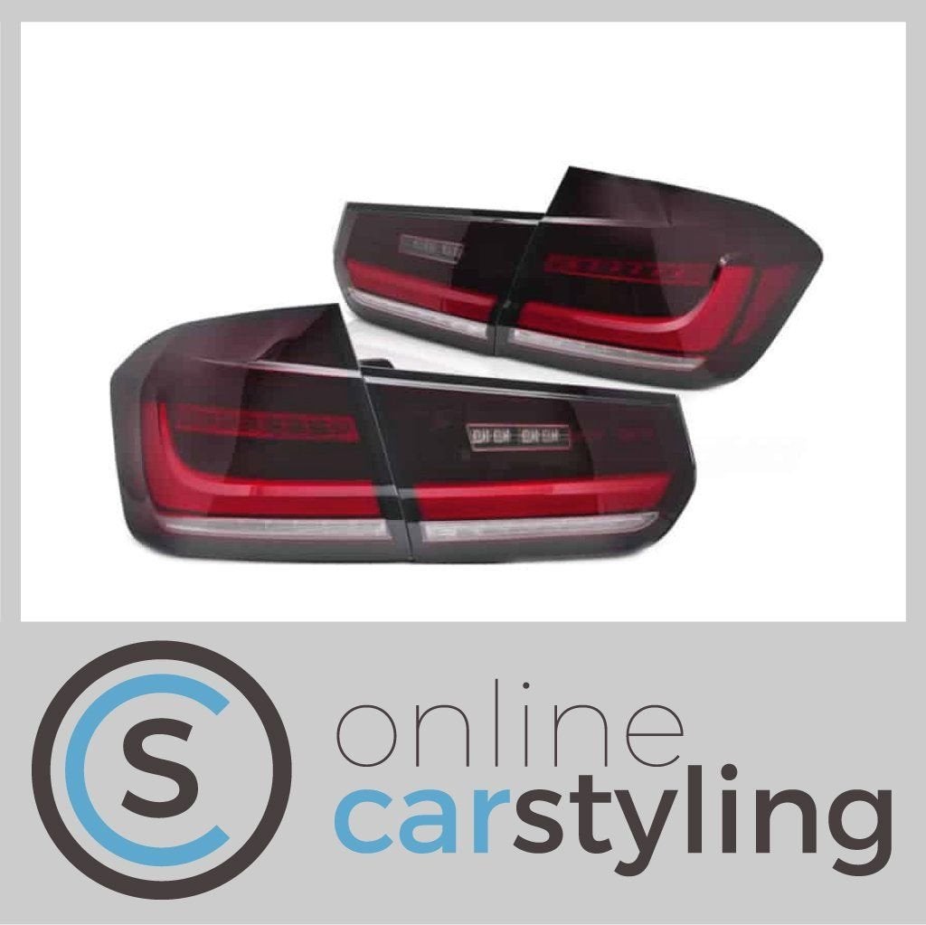 LED Achterlichten BMW 3-Serie F30 Rood Wit Lightbar Design, Auto-onderdelen, -, -, Nieuw, Ophalen of Verzenden