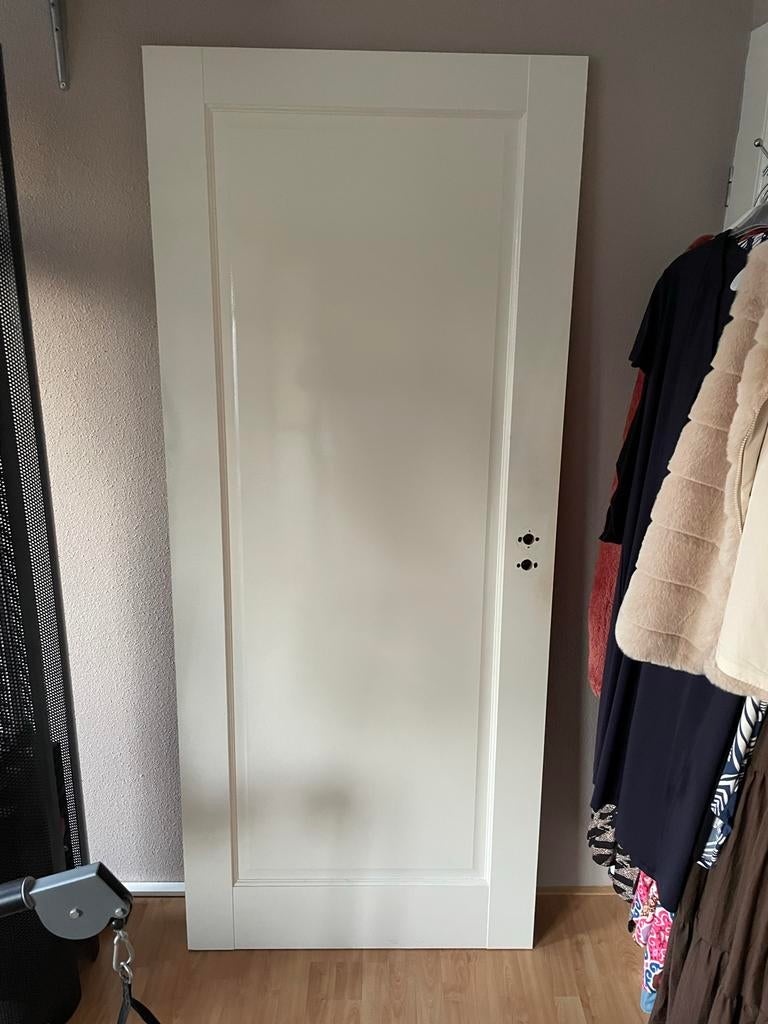Skantrae Opdek Binnendeur 83x201,5 cm Hoogglans Wit, Ophalen, 80 tot 100 cm, Binnendeur, Zo goed als nieuw