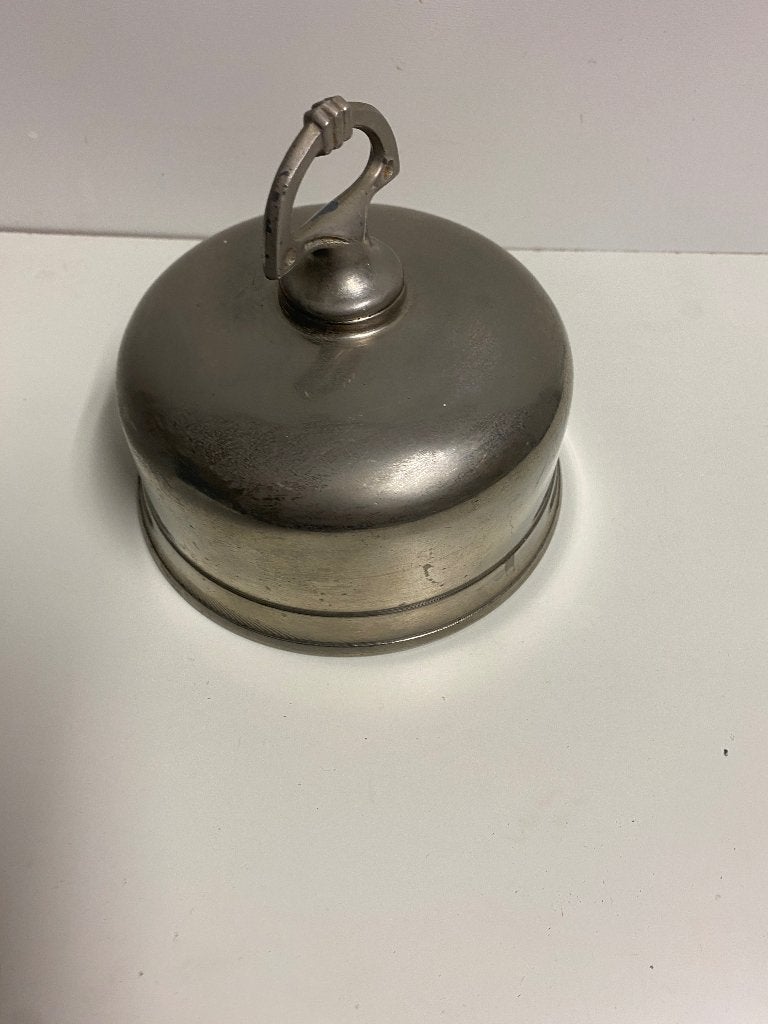 Vintage metal boter smelter, Zilver, Ophalen of Verzenden, Metaal, Overige merken