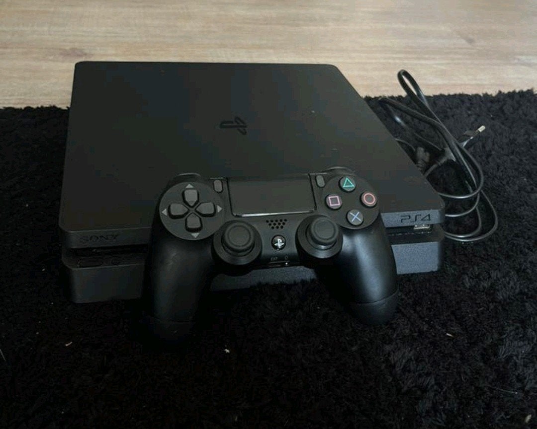 Goedwerkende PS4 1TB slim incl controller, Gebruikt, Ophalen of Verzenden, 1 TB, Met 1 controller