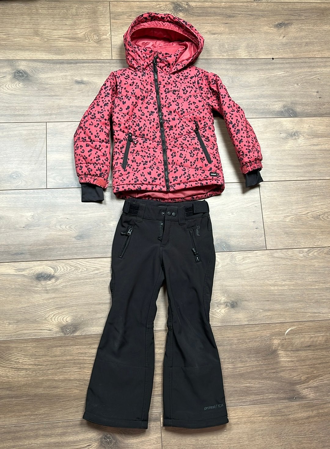 Skijas en softchell skibroek protest meisje maat 116, Kleding | Dames, Ophalen of Verzenden, Zo goed als nieuw, Maat 34 (XS) of kleiner