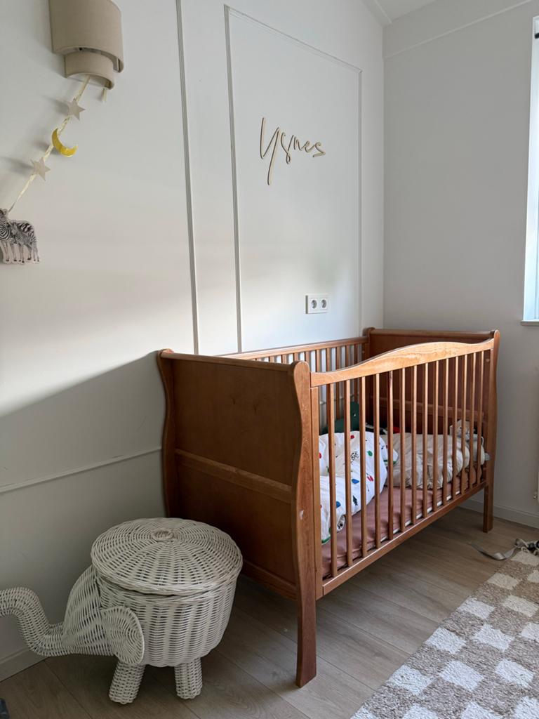 Woodies ledikant/babybed, Kinderen en Baby's, Ophalen, Zo goed als nieuw