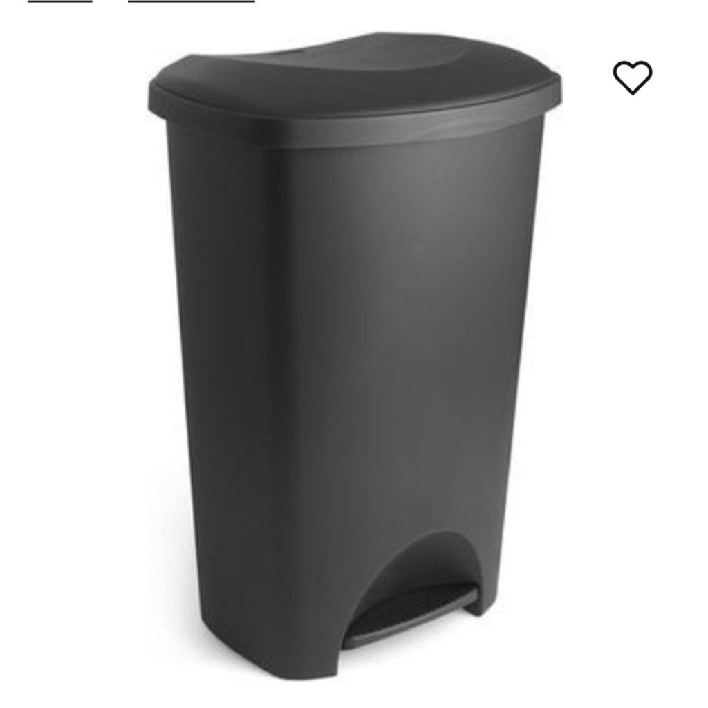 Prullenbak, Overige typen, Ophalen, Nieuw, Zwart