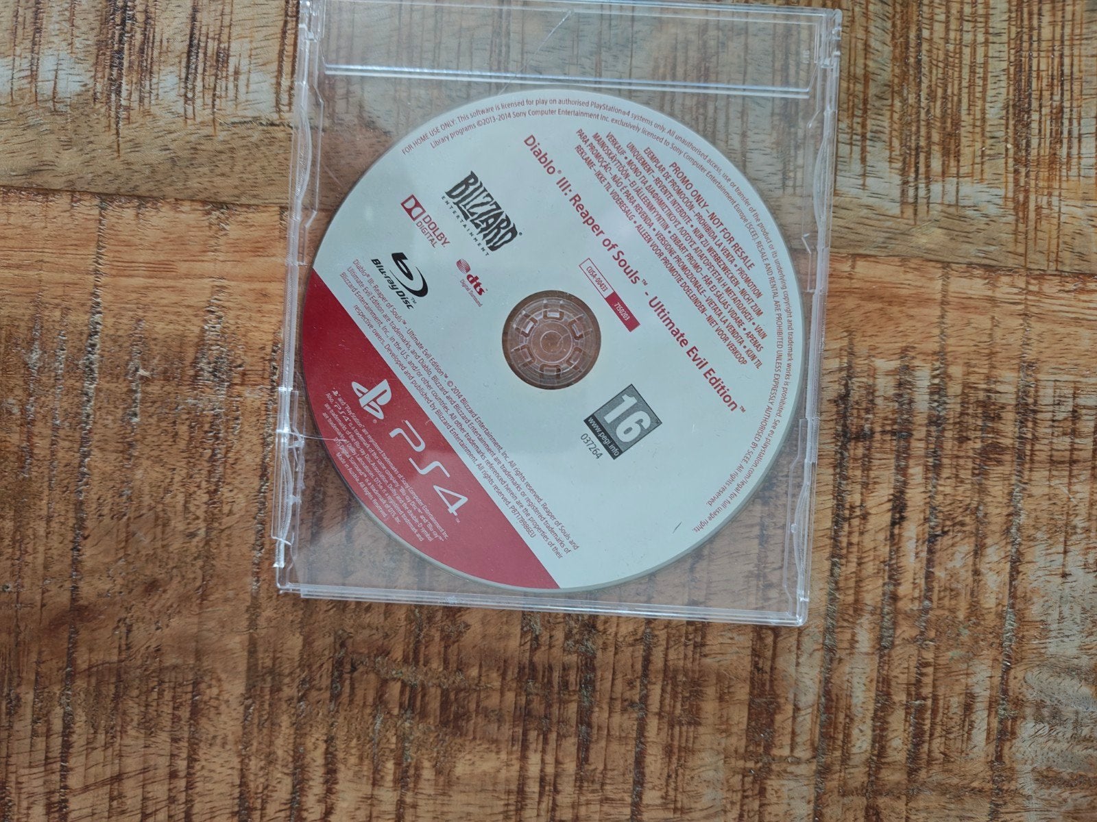 Diablo III: Reaper of Souls - Ultimate Evil Edition DemoDisc, Online, 1 speler, Ophalen of Verzenden, Zo goed als nieuw