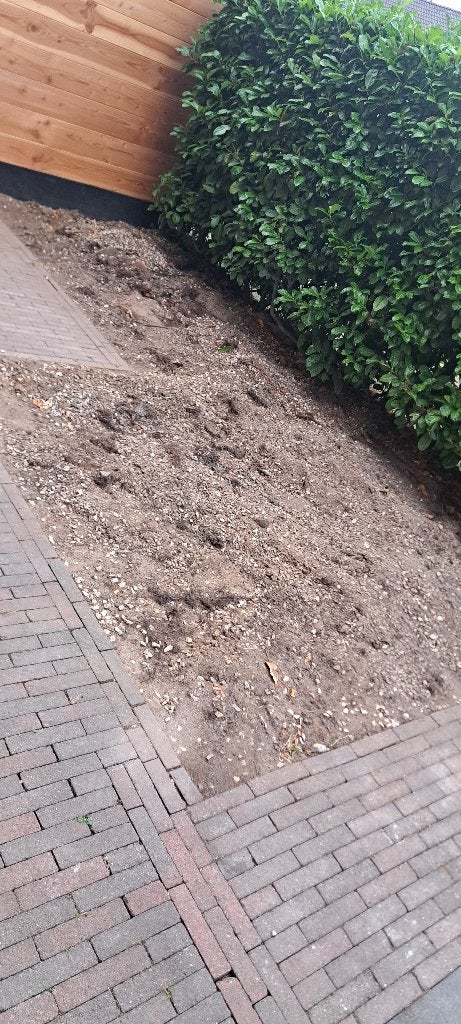 Grond met wat grind. Gratis, Ophalen, Overige materialen, Gebruikt, Beige