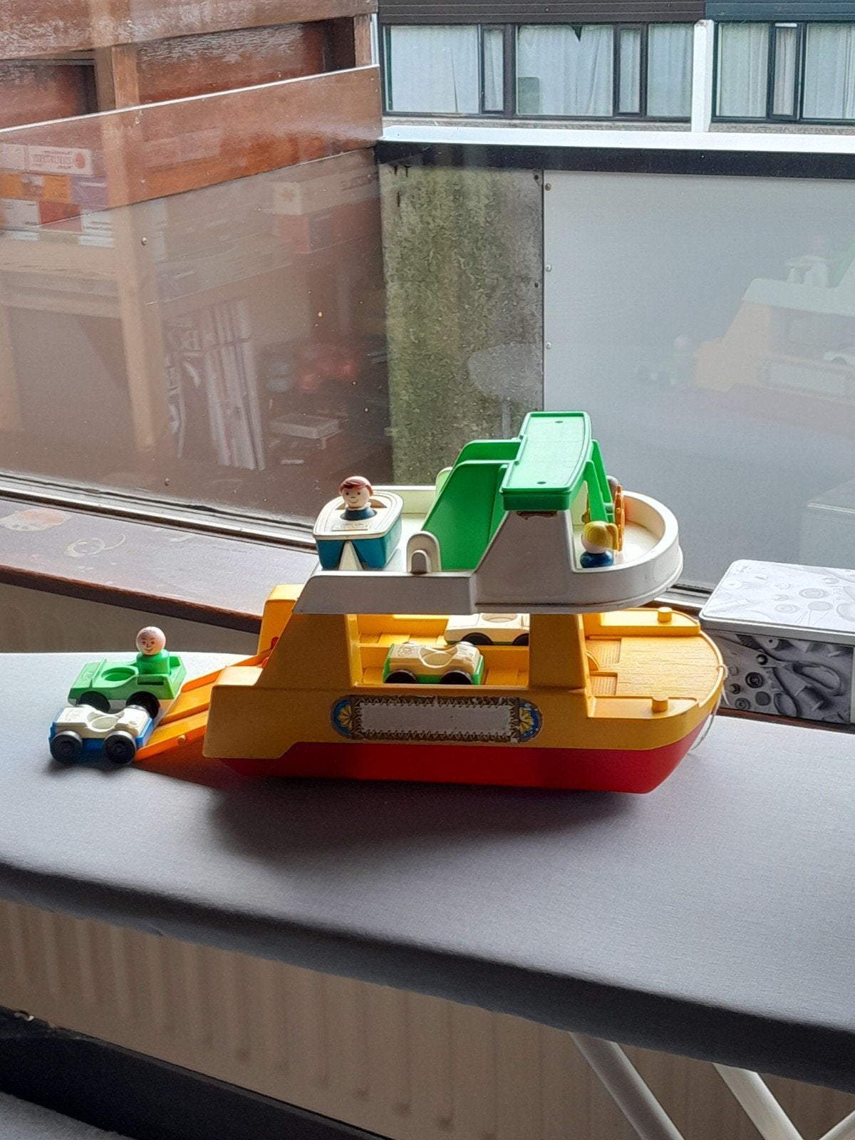 Veerboot Fischer Price, Ophalen, Zo goed als nieuw, Duplo