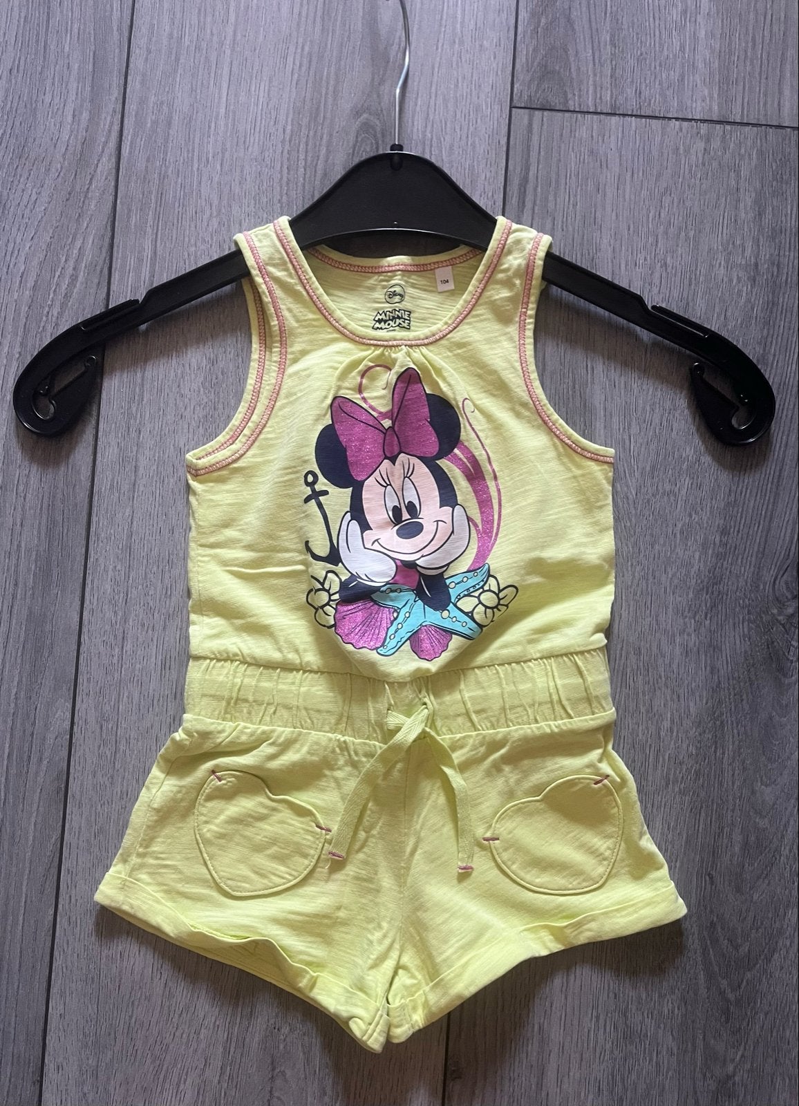 C&A Minnie Mouse zomer jumpsuit maat 104, Ophalen of Verzenden, Zo goed als nieuw, Meisje, Overige typen