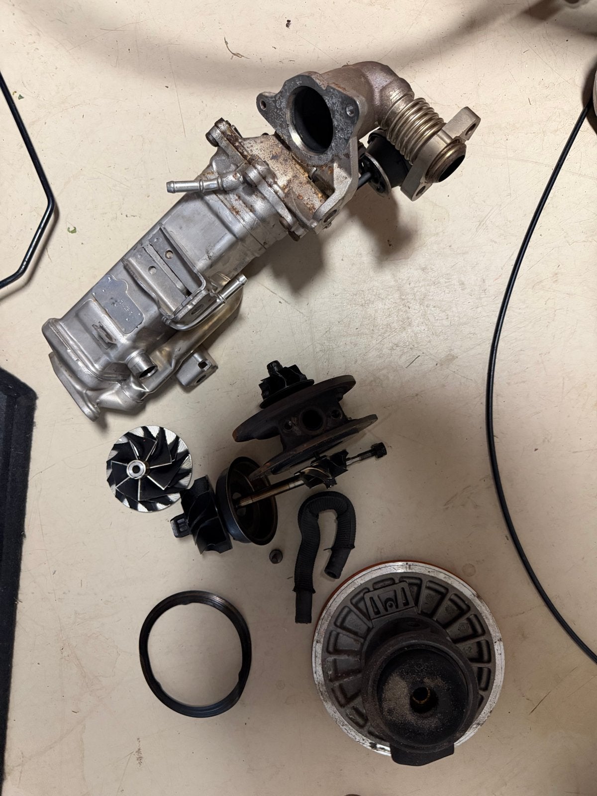 Turbo en EGR onderdelen voor BMW 435d F36 (2017), Ophalen of Verzenden, Gebruikt, BMW