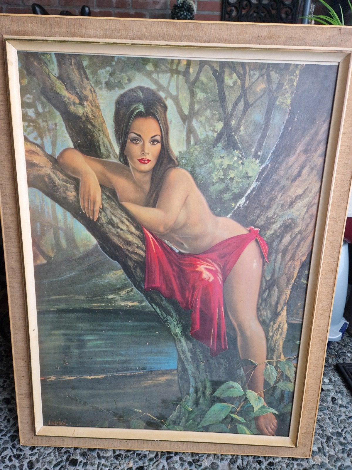 schilderij, Ophalen