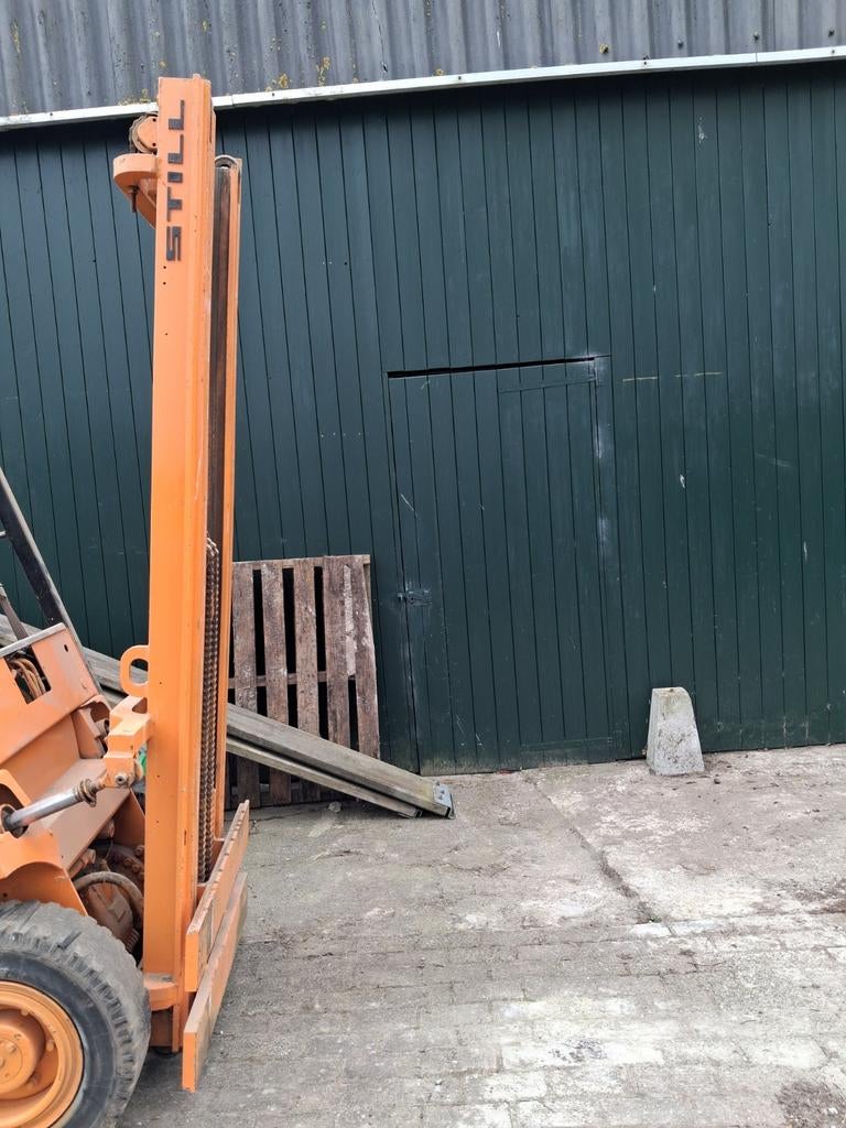 Losse hefmast 400 hoog, Ophalen