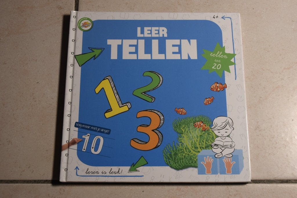 Leer tellen tellen tot 20, Ophalen of Verzenden, Zo goed als nieuw, Fictie algemeen