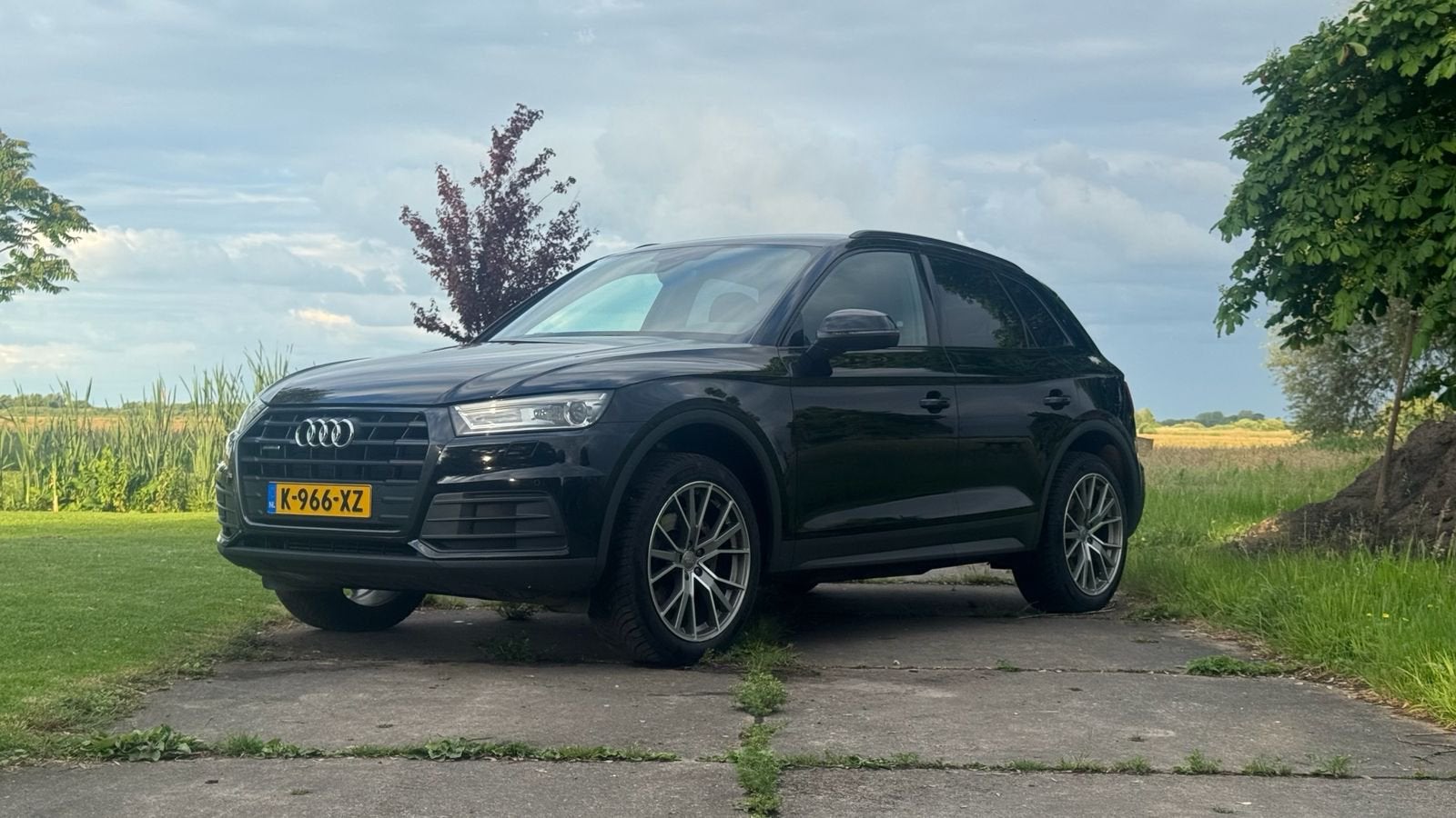 Audi Q5 2.0 Tfsi Quattro 252pk S Tronic 2018 Zwart, 4 cilinders, Zwart, Particulier, SUV of Terreinwagen