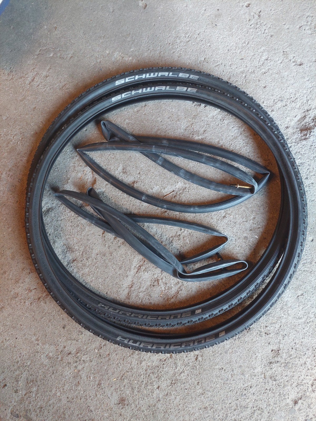 Schwalbe Hurricane 700x40C fietsbanden met binnenbanden, Fietsen en Brommers, Band, Schwalbe, Ophalen of Verzenden, Zo goed als nieuw