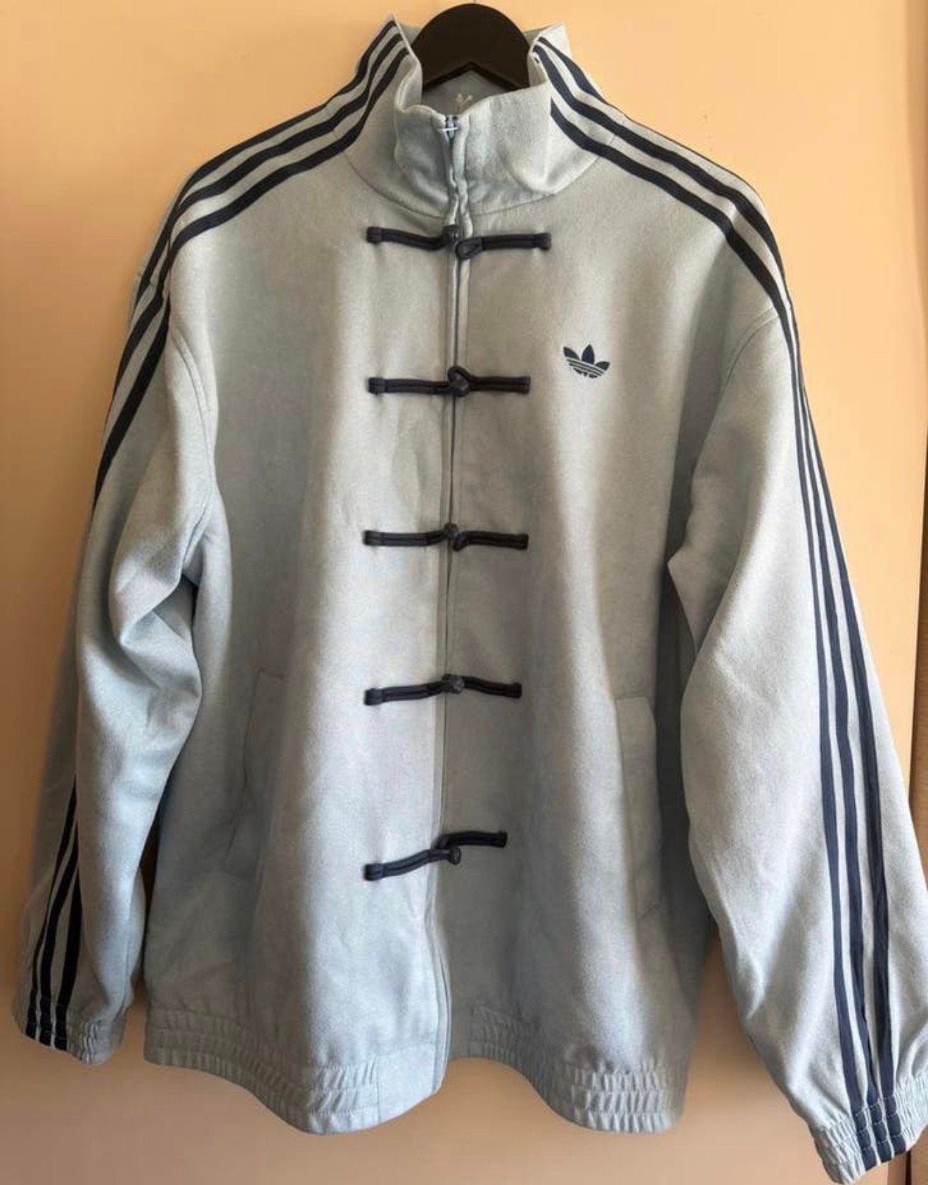 Adidas Exclusive Tang jack, XL, lichtblauw, Nieuw, Ophalen, Nieuw
