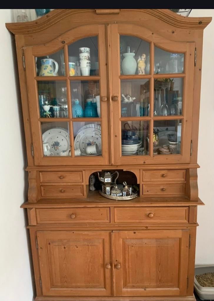 Handgemaakte grenen kast, Ophalen, 25 tot 50 cm, Minder dan 100 cm
