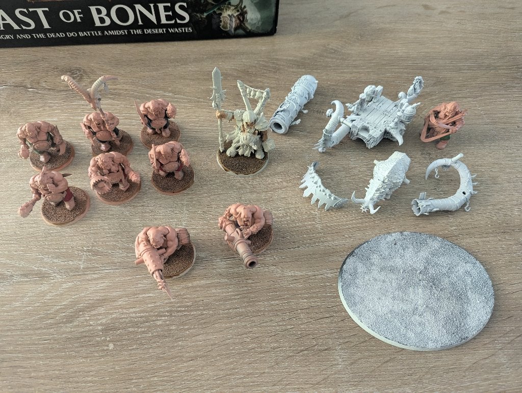 Ogor Mawtribe - Ogors, Ironblaster, Tyrant en Leadbelchers, Ophalen of Verzenden, Zo goed als nieuw, Warhammer, Figuurtje(s)