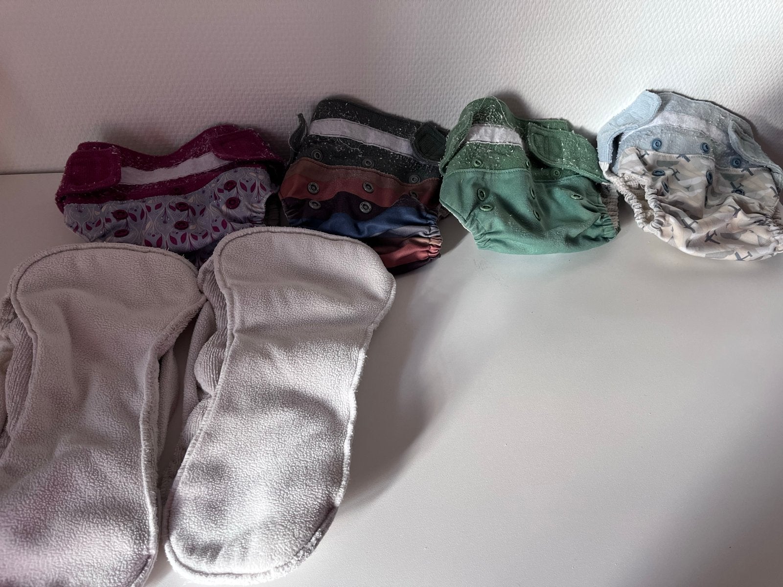Grovia en Close Pop-in Wasbare Luiers met Inleggers, Ophalen of Verzenden, Gebruikt