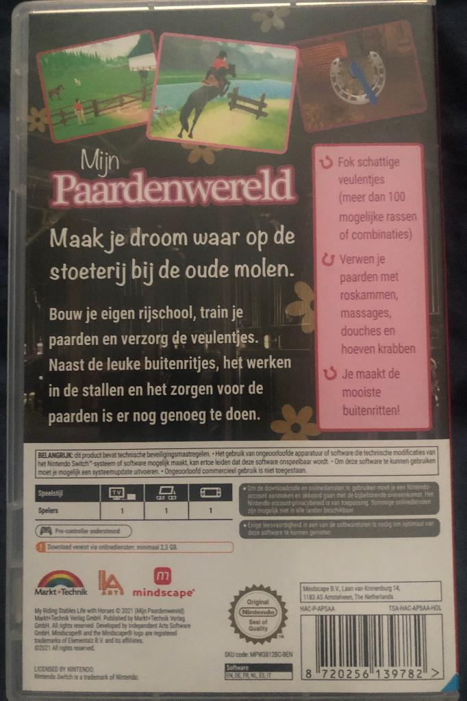 nintendo switch game, Ophalen, 1 speler, Nieuw, Vanaf 3 jaar
