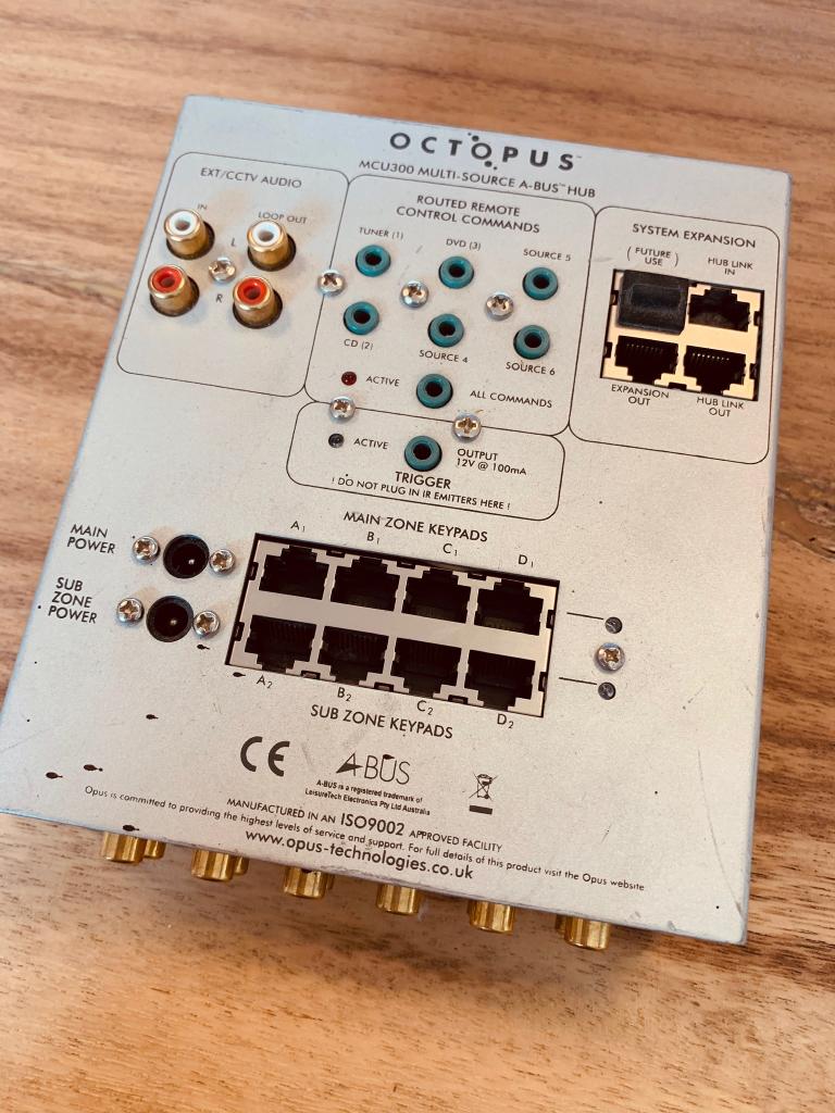 Octopus Multi-Room Entertainment System mcu300, Ophalen, Gebruikt, Audio