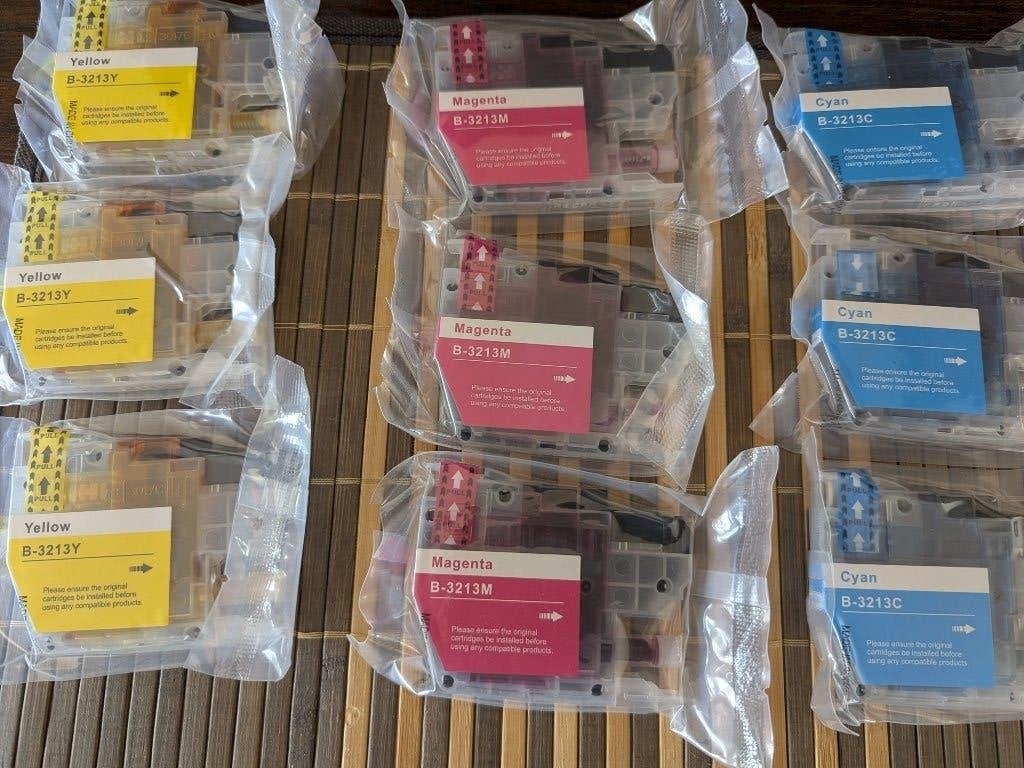 Compatible inktcartridges LC3211 voor BROTHER (Nieuw0, Ophalen of Verzenden, Nieuw, Cartridge, Huismerk (compatibel met Brother)