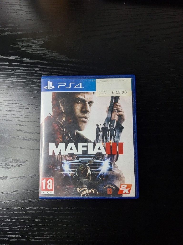 Mafia 3 playstation 4 [ PS4 ], Spelcomputers en Games, Avontuur en Actie, Vanaf 18 jaar, Verzenden, 1 speler