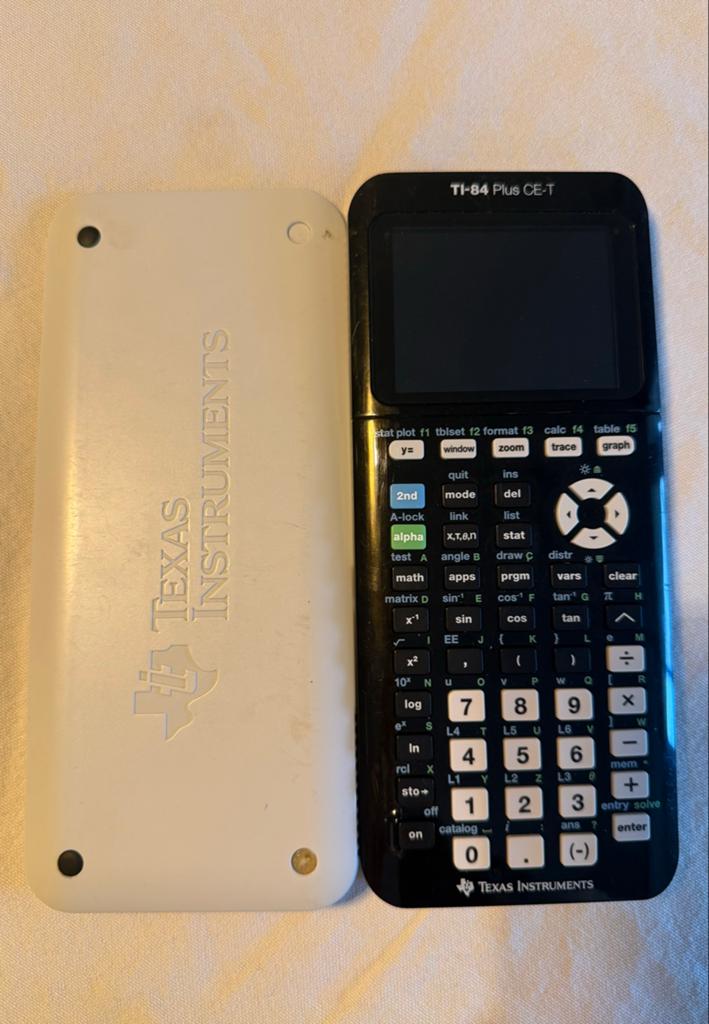 Grafische rekenmachine TI-84 Plus CE-T, Diversen, Rekenmachines, Ophalen of Verzenden, Grafische rekenmachine, Zo goed als nieuw