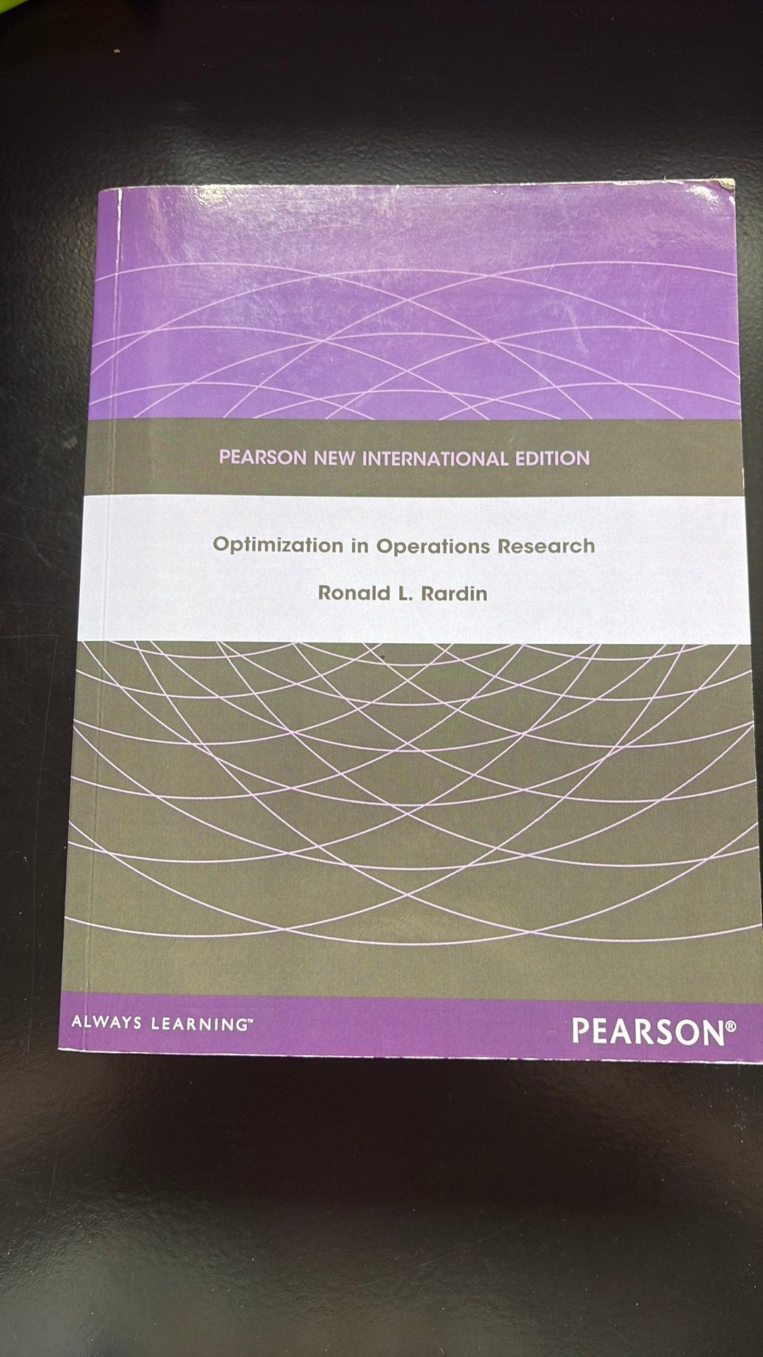 Ronald L. Rardin. Optimization in Operations Research, Boeken, Studieboeken en Cursussen, Ophalen of Verzenden, Beta, Zo goed als nieuw