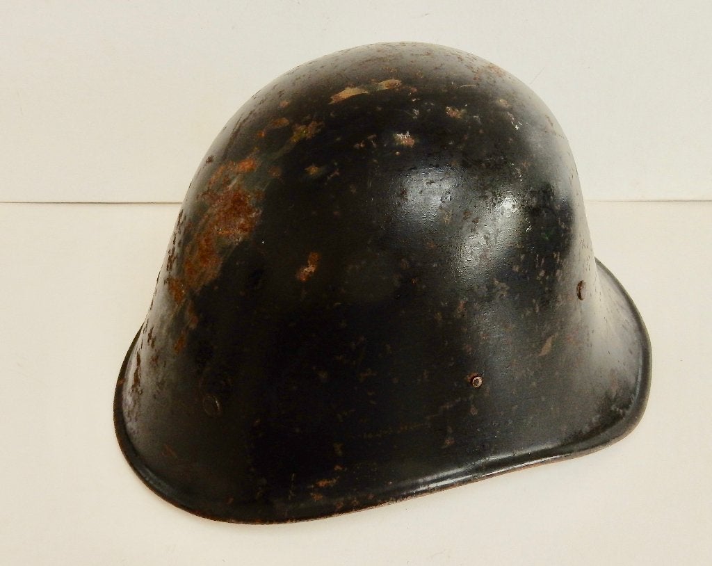 Stalen Helm uit de 2e Wereldoorloog, Ophalen of Verzenden, Luchtmacht, Nederland, Helm of Baret