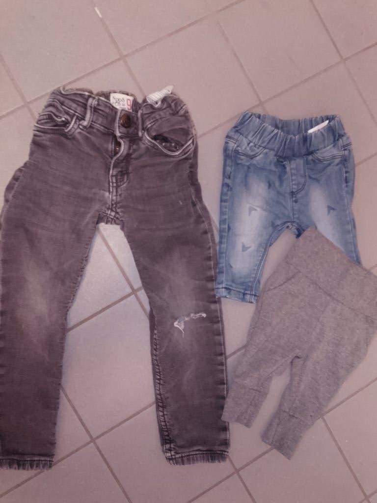 Noppies babybroekjes Maat 50 + GRATIS spijkerbroek maat 110, Noppies Baby, Broekje, Jongetje of Meisje, Ophalen of Verzenden
