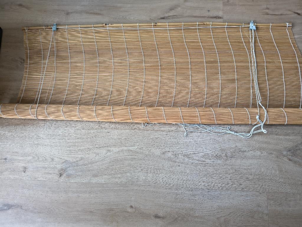Houten jaloezie, Ophalen of Verzenden, Zo goed als nieuw, 100 tot 150 cm, 150 tot 200 cm