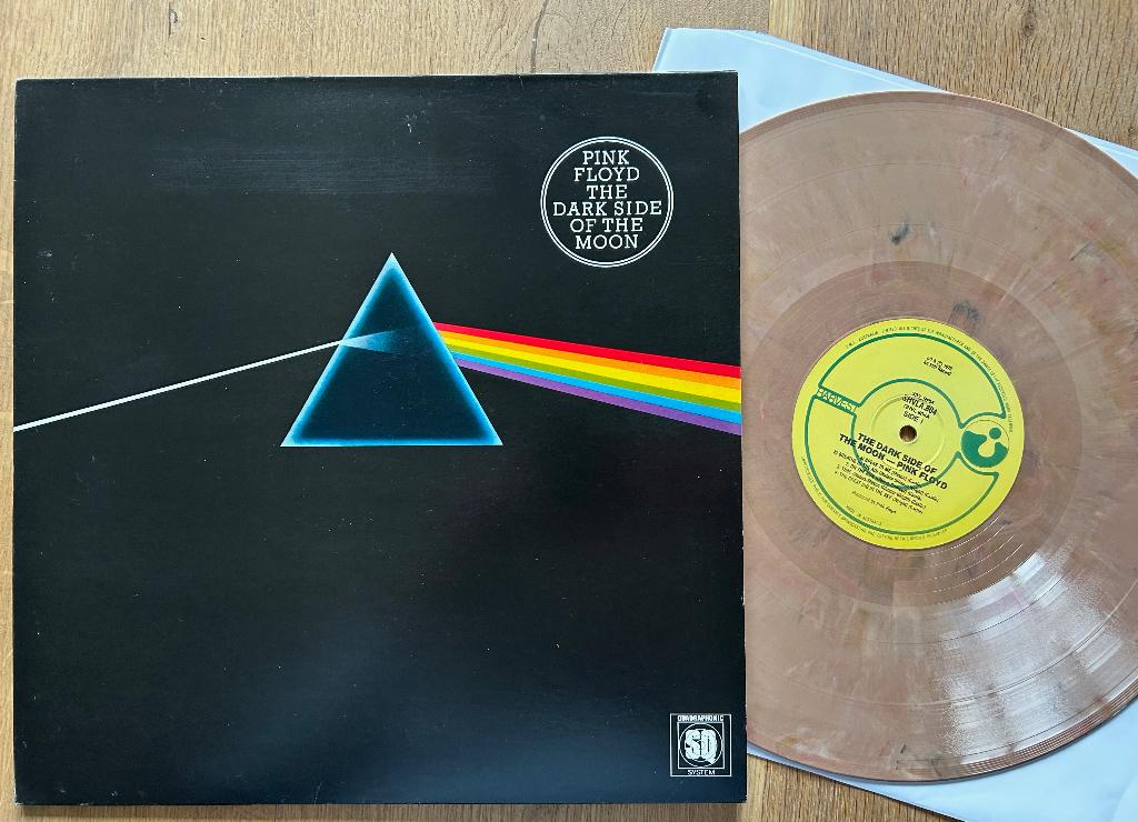 PINK FLOYD - Dark side of the moon ( LP; coloured vinyl ), Cd's en Dvd's, Vinyl | Rock, Progressive, Limited edition, Ophalen of Verzenden